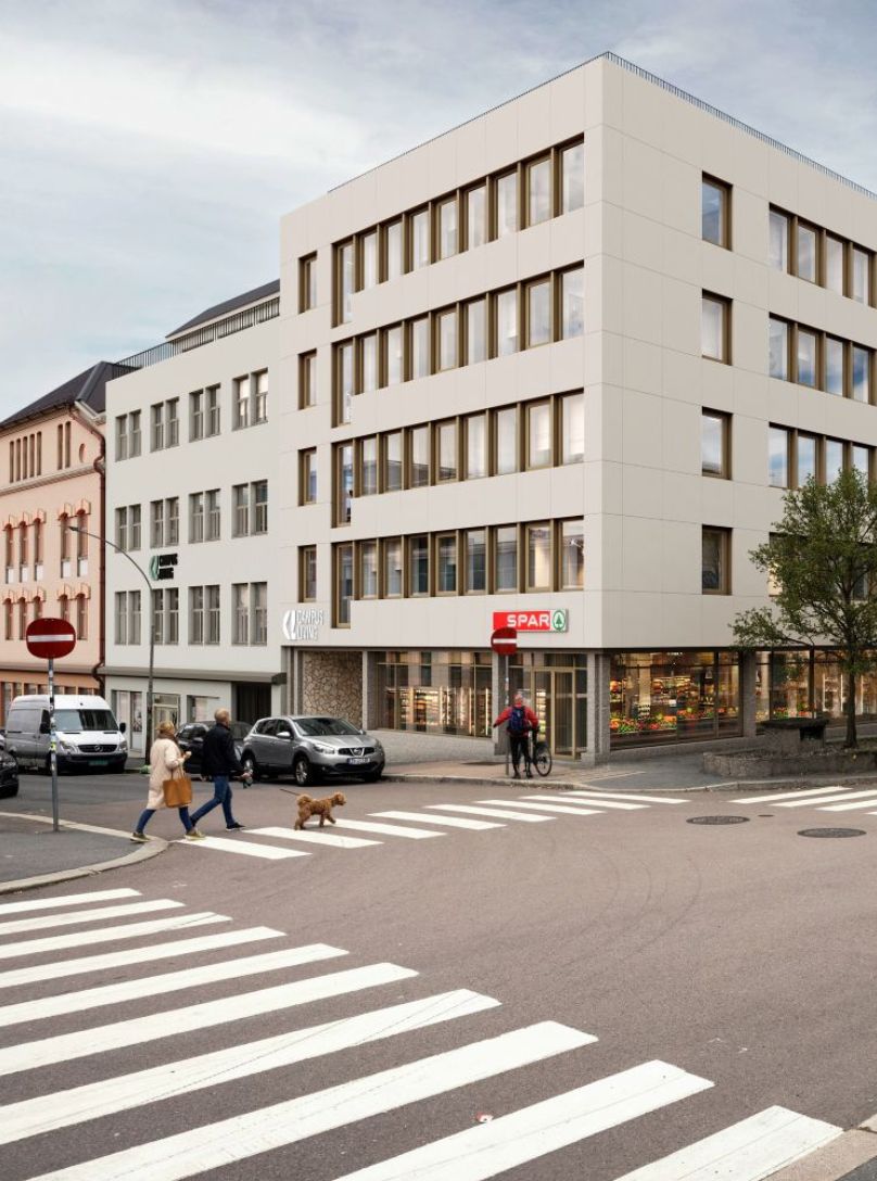 Image of Grünerløkka building in street view style